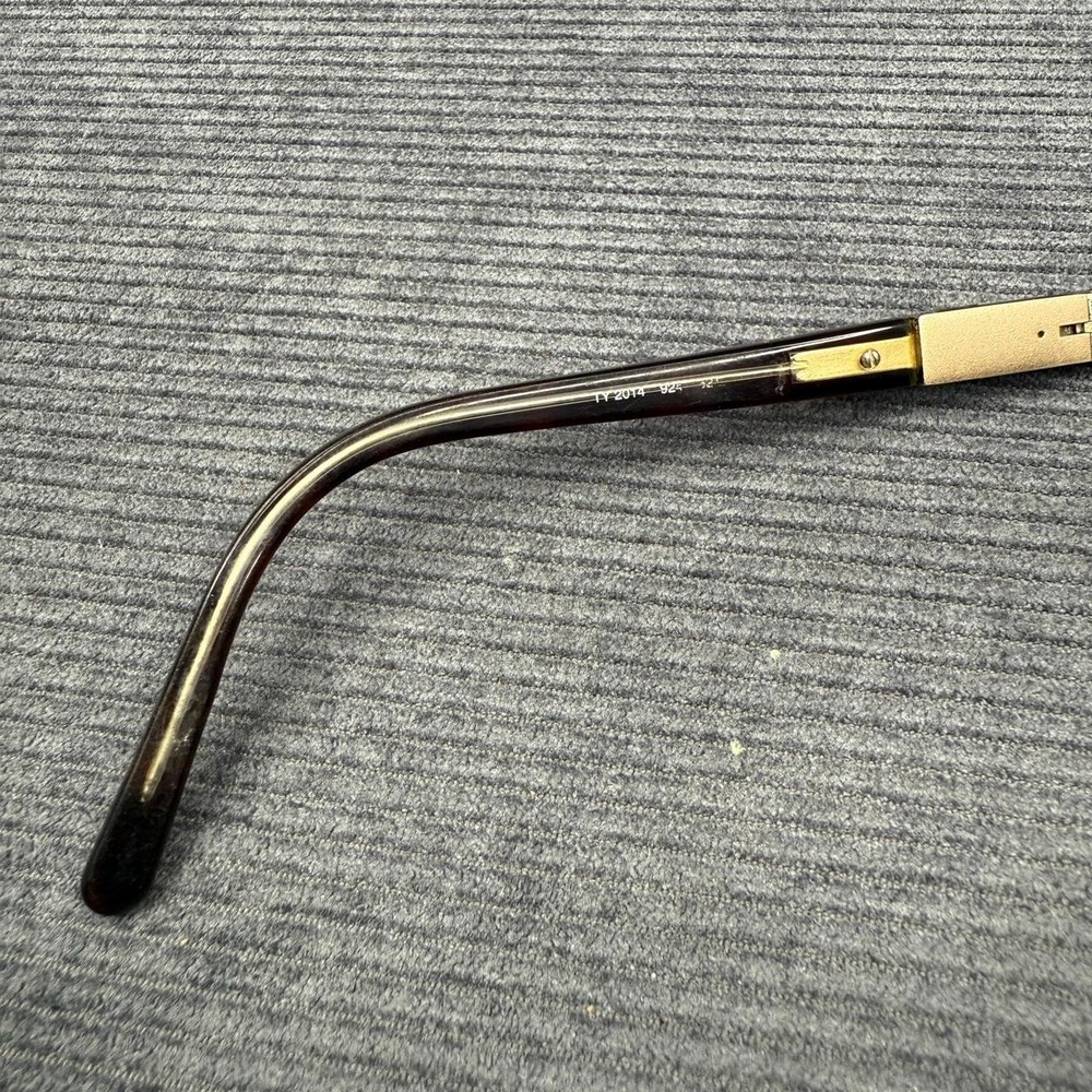 Tory Burch TY 2014 924 Eyeglasses Frames Burgundy Tortoise Gold Logo 51-16-135 - Picture 6 of 9